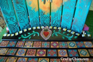 Crafty Chica chair seat
