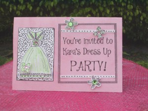July Card Kara Dress party 150