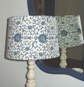 Decorating with Sheets Lampshade Kathy Peterson