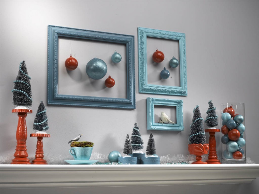 Christmas repupose mantel WS