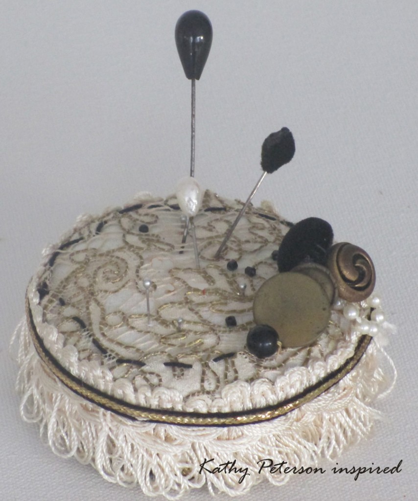 Kathy Peterson inspired DIY Pin Cushion